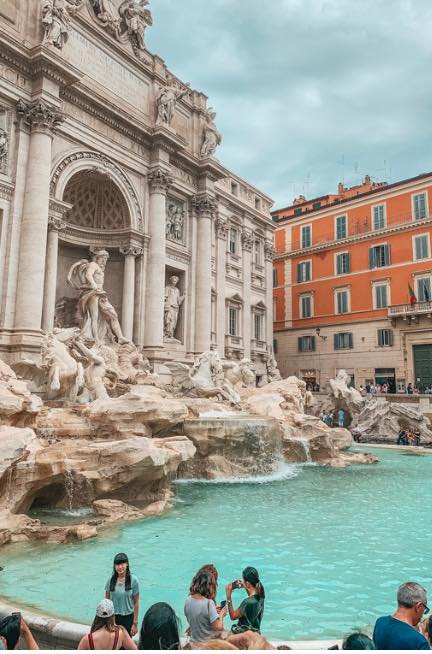 Trevi Fountain in Rome, Italy