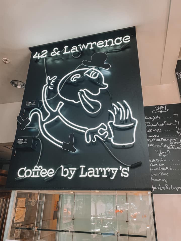 42 & Lawrence signage