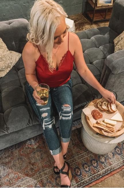wine bar in downtown Raleigh