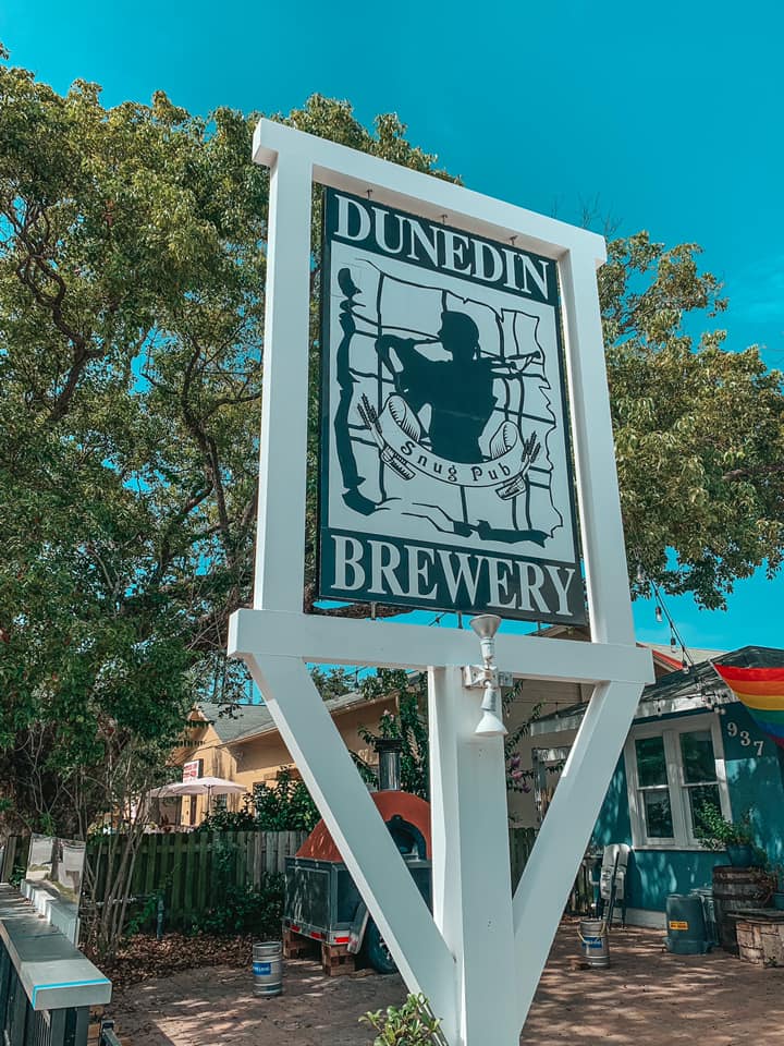 Dunedin Brewery signage