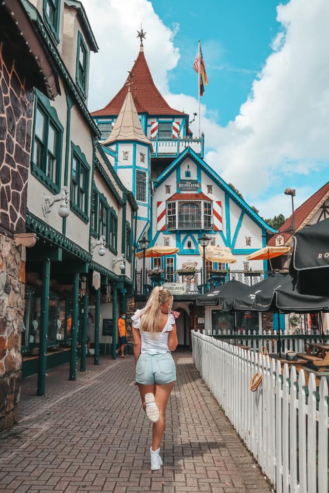 Helen Georgia, Bavarian style town. perfect stop on two week road trip