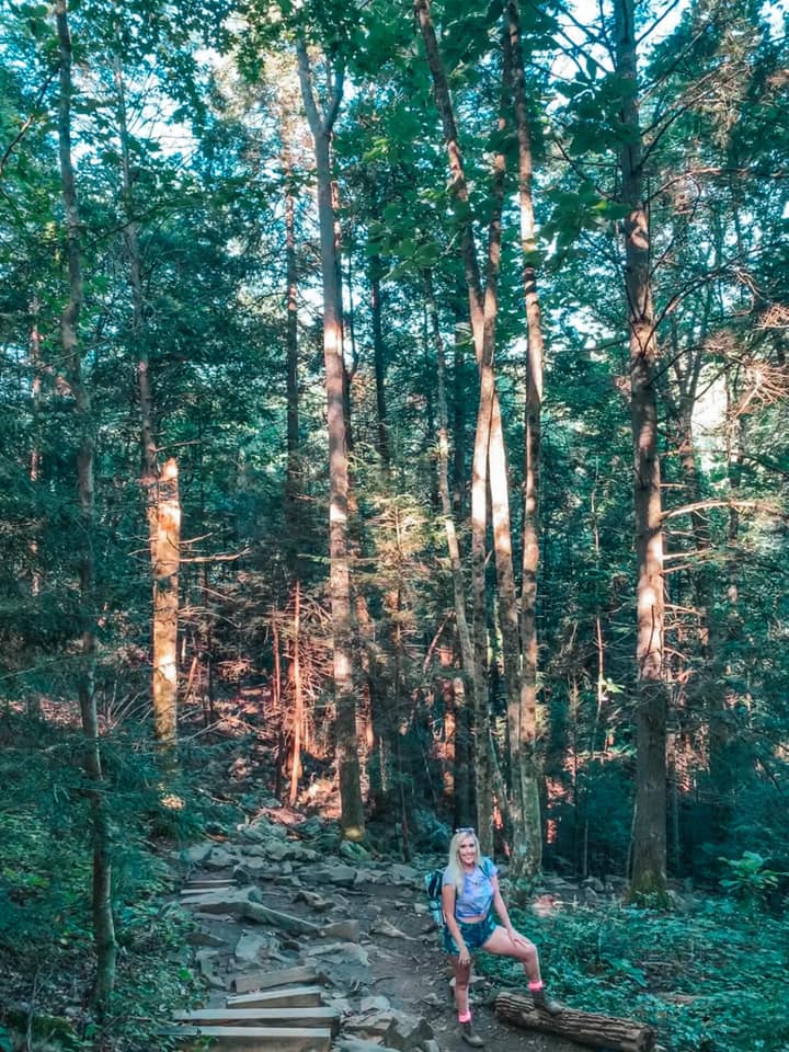 Enjoying Tennessee's Foster Falls hike