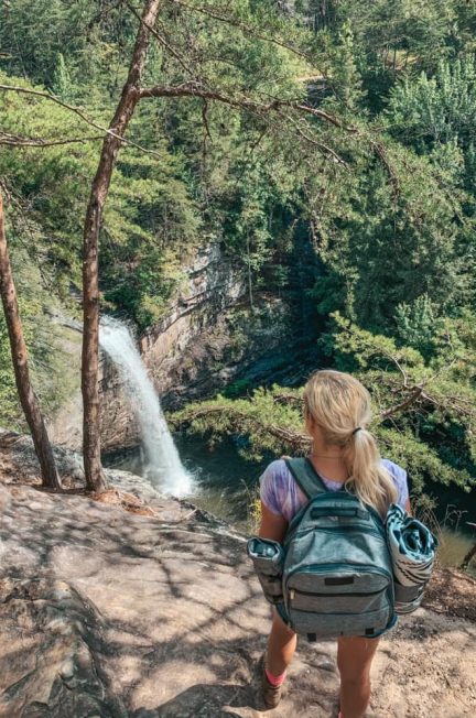 Foster falls hike in Tennessee