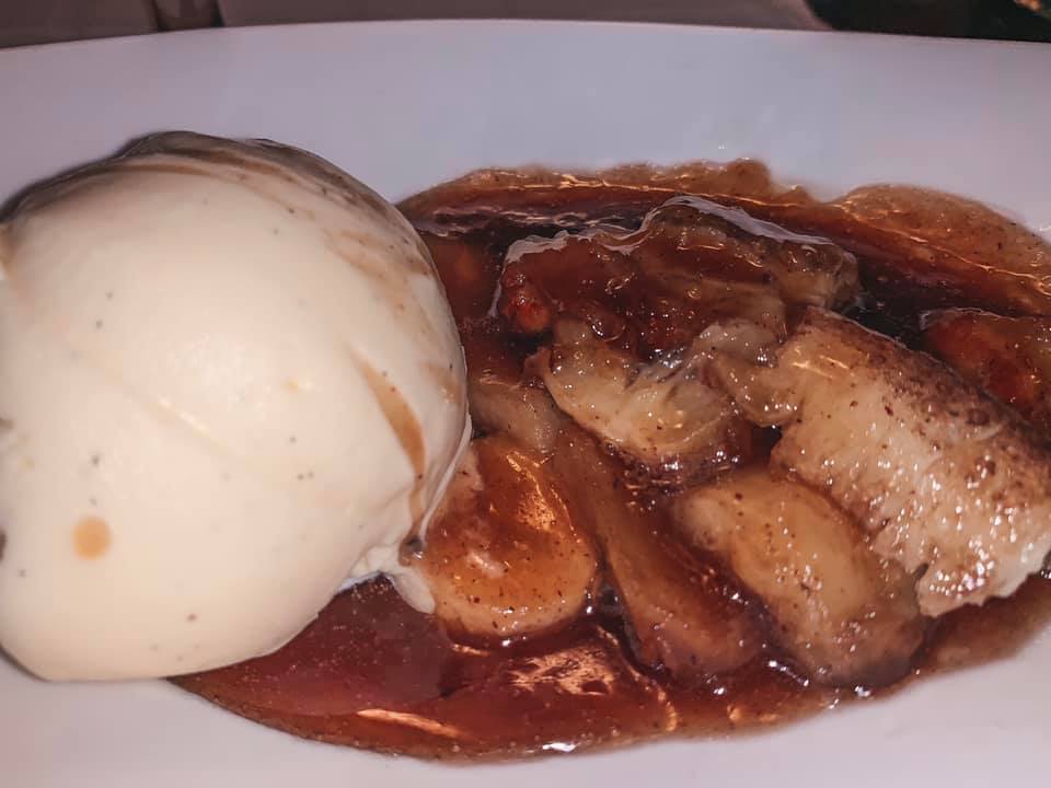 Bern's Dessert Room famous bananas Foster