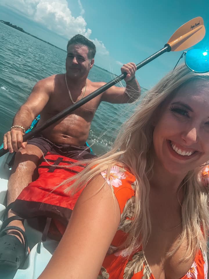 Kayak date around the Dunedin Causeway