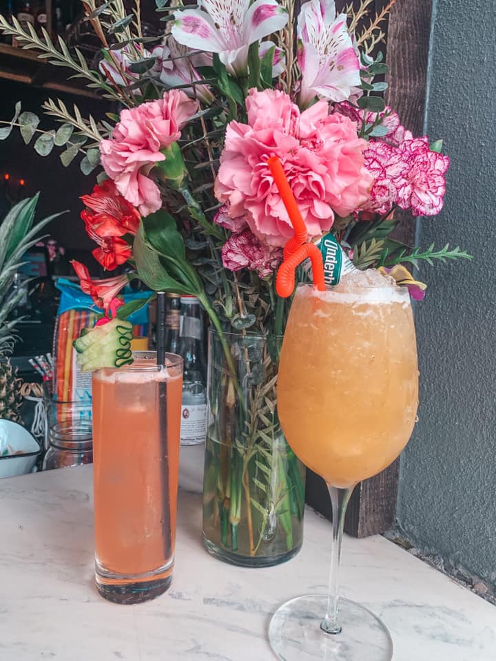 Cocktails from Mandarin Heights in Seminole Heights