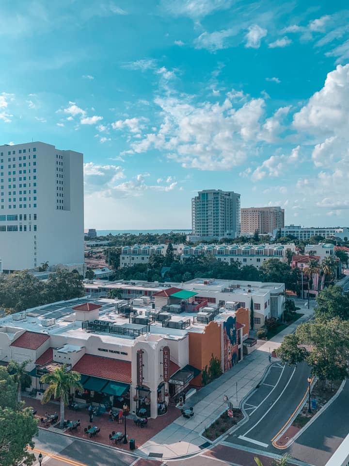 Views from Perspective rooftop in Sarasota, Florida