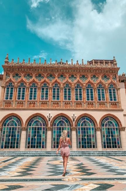 Ca' d'Zan mansion at the Ringling Museum in Sarasota Florida