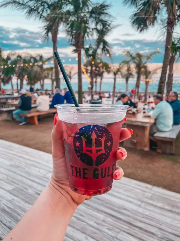 Berry mojito from The Gulf in Orange Beach, Alabama