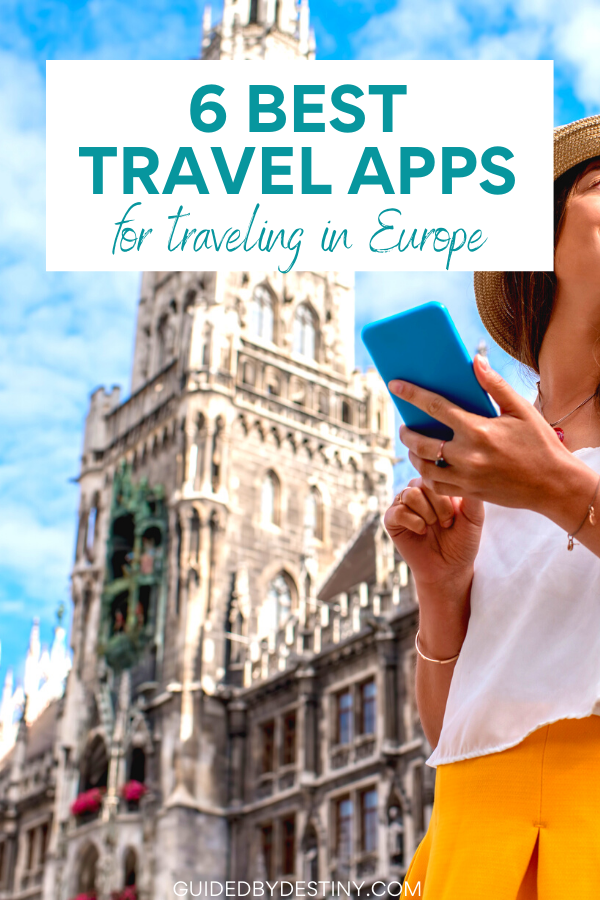 Best travel apps for traveling in Europe
