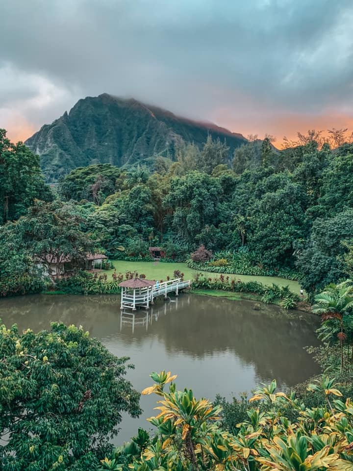 Views from best restaurant in kaneohe Haleiwa Joe's