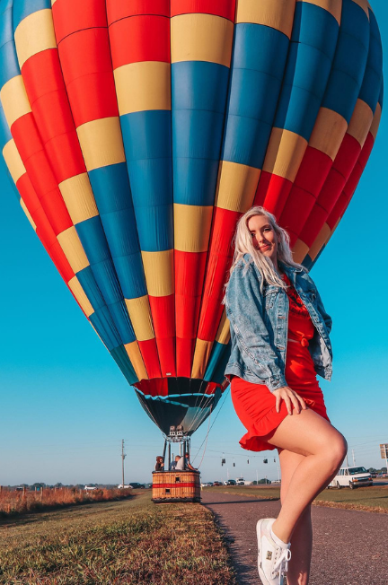Hot air balloon ride in Tampa
