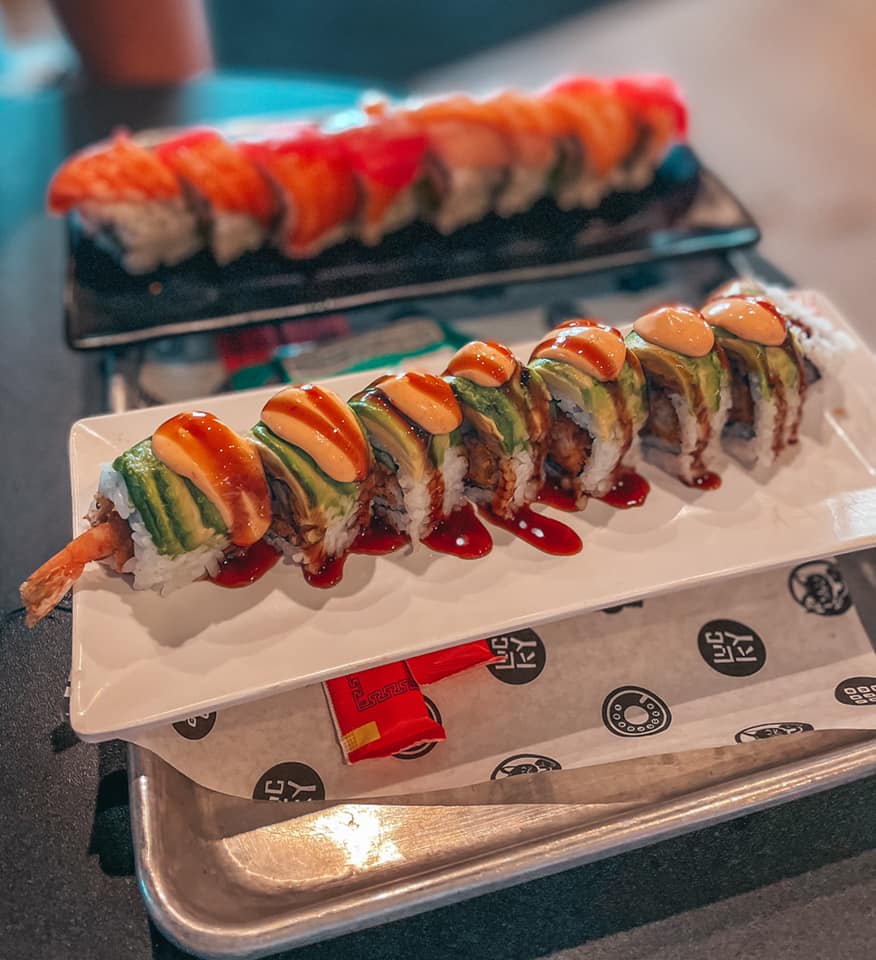 sushi from 1-800-lucky miami