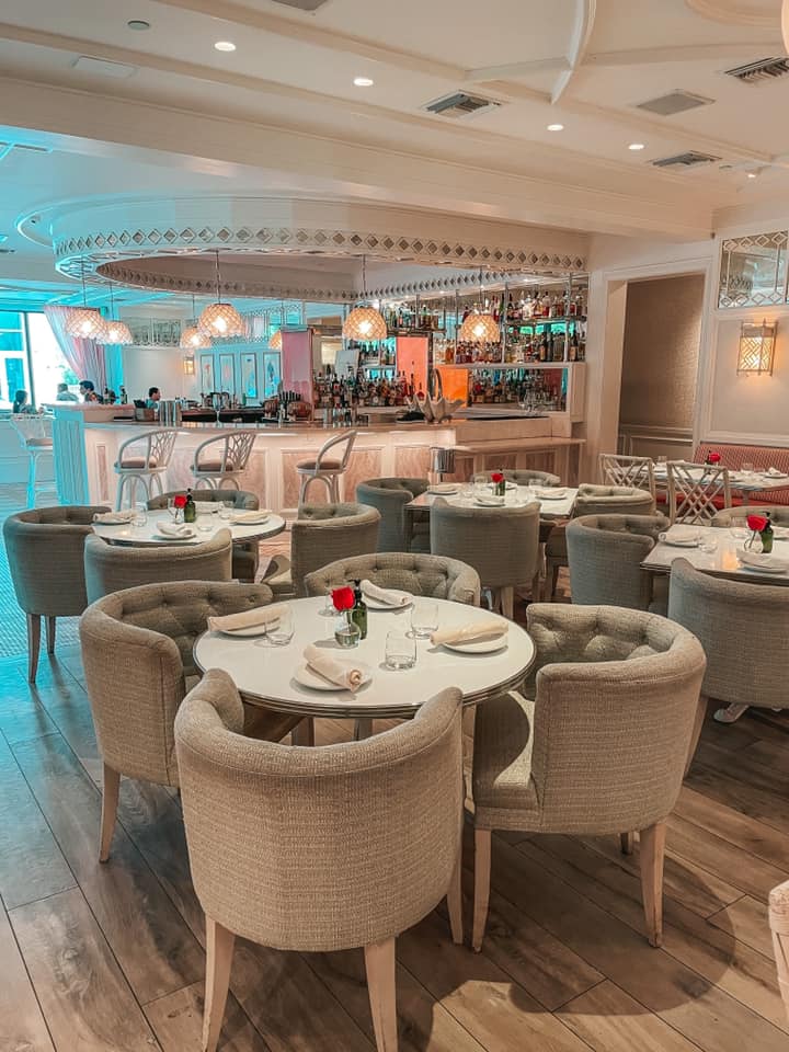 Dining area of Swan Miami