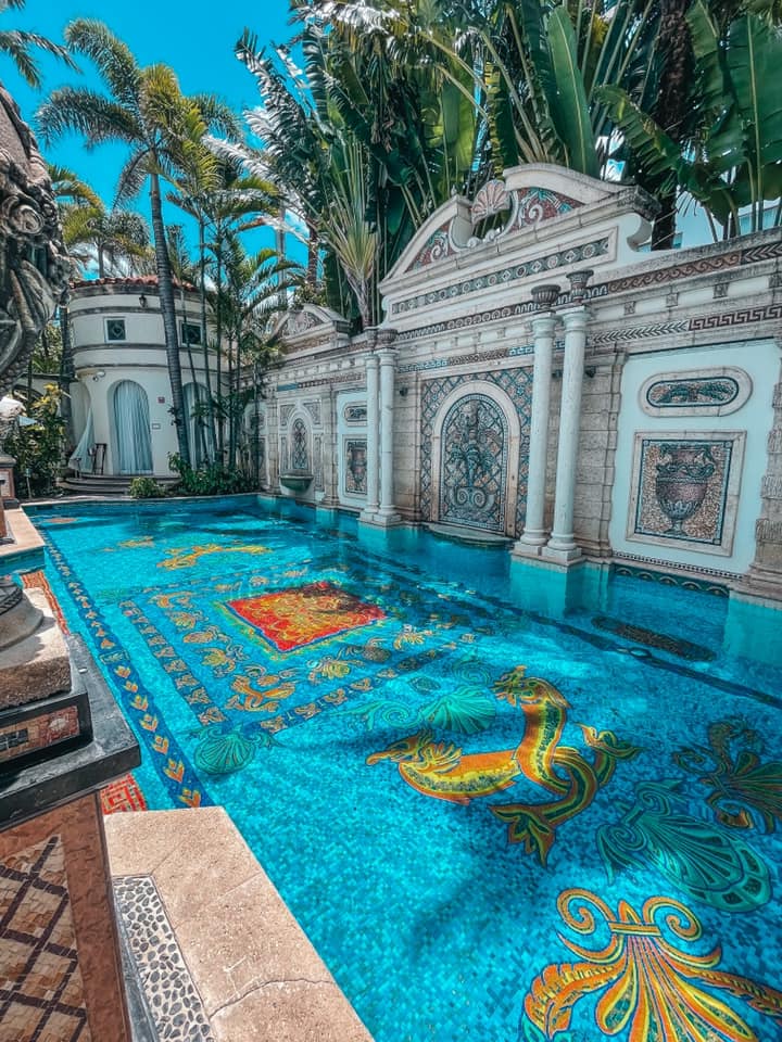 Versace Mansion pool area in Miami