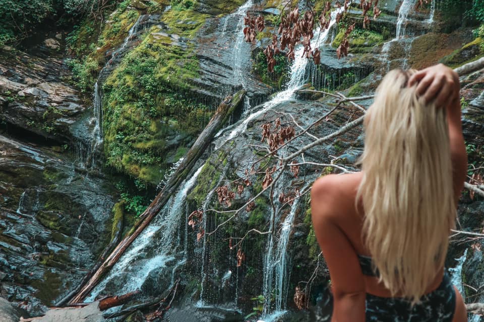 Catawba Falls, one of the best hikes and things to do in Asheville