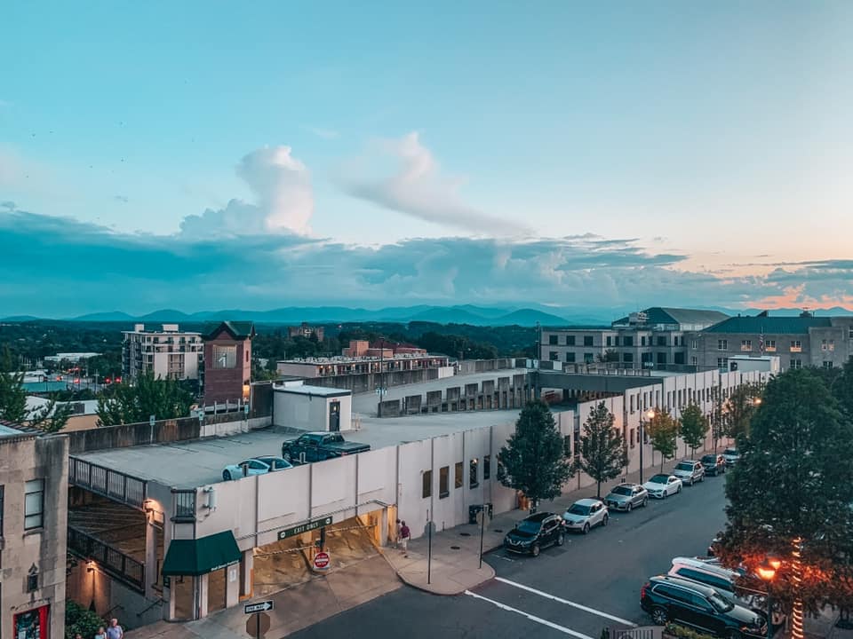 Views from Hemingways rooftop