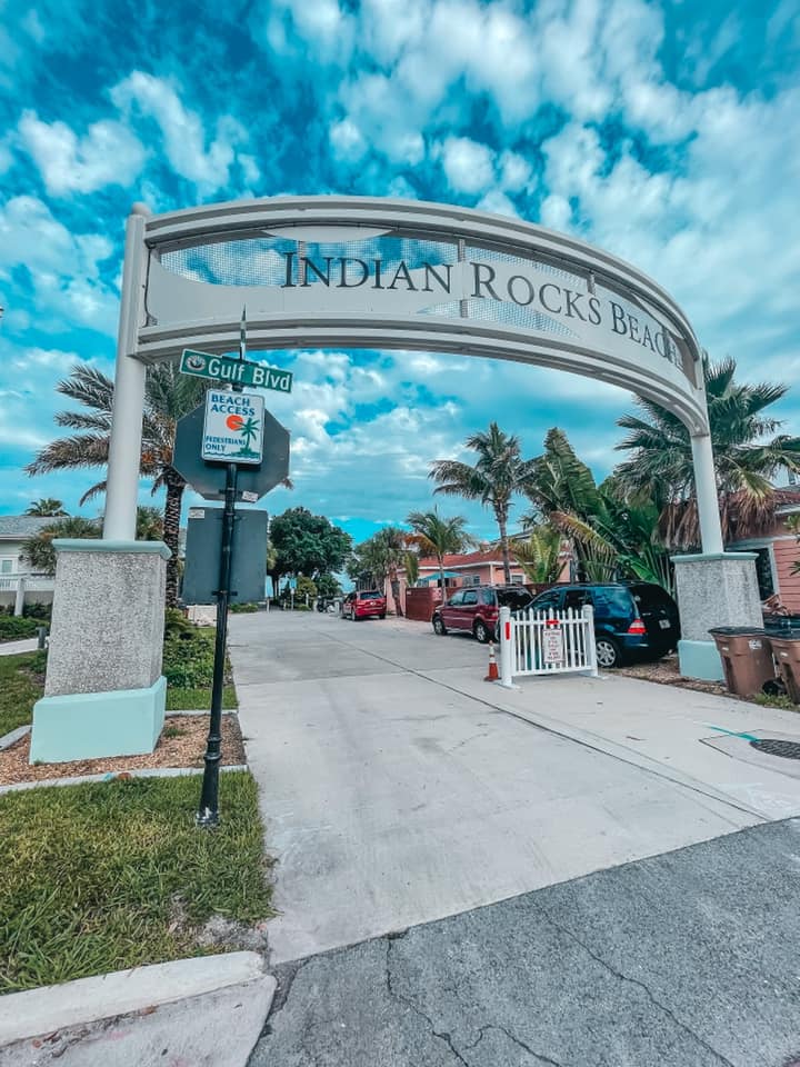 Indian Rocks Beach welcome signage