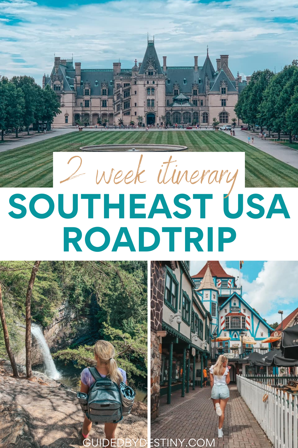 Perfect two week southeast US round-trip itinerary
