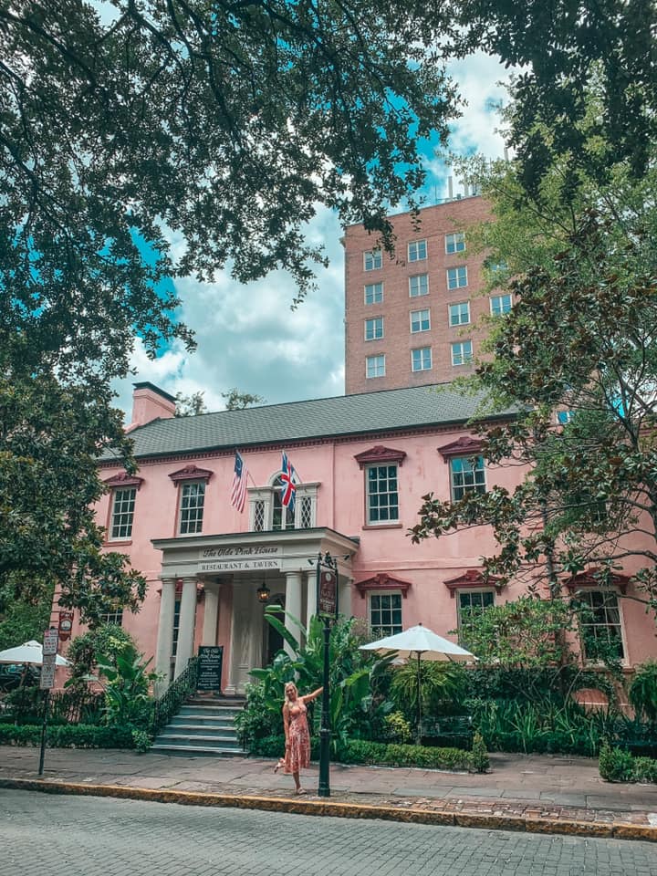 Olde Pink House in Savannah Georgia
