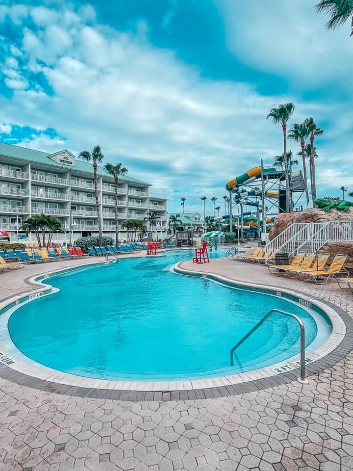 Splash Harbour waterpark at Holiday Inn Indian Rocks Beach