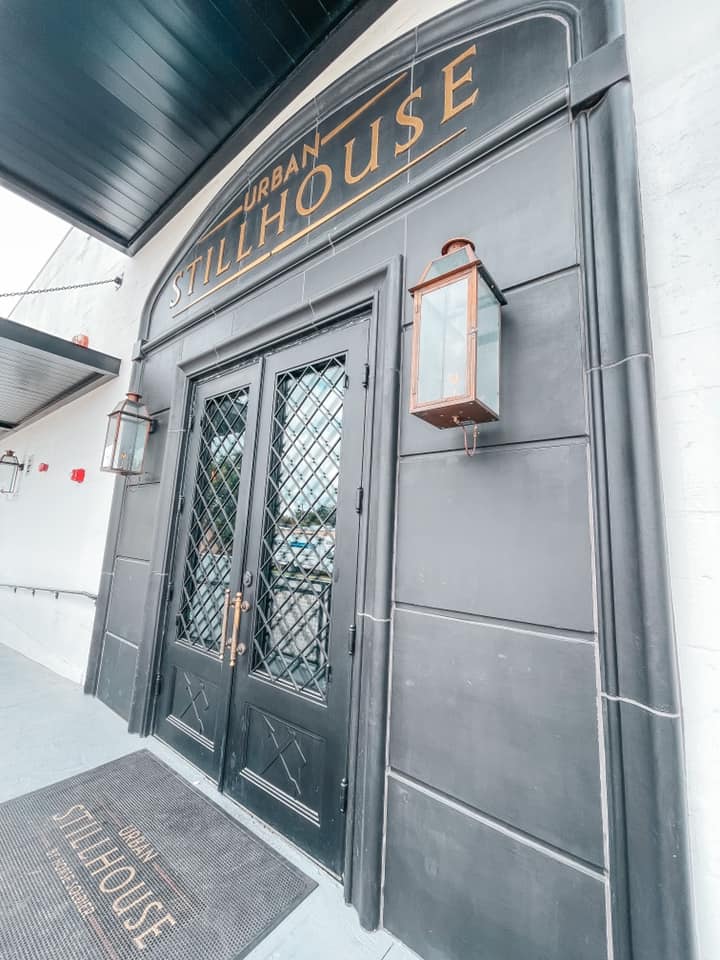 Entrance to The Urban Stillhouse in downtown St. Pete