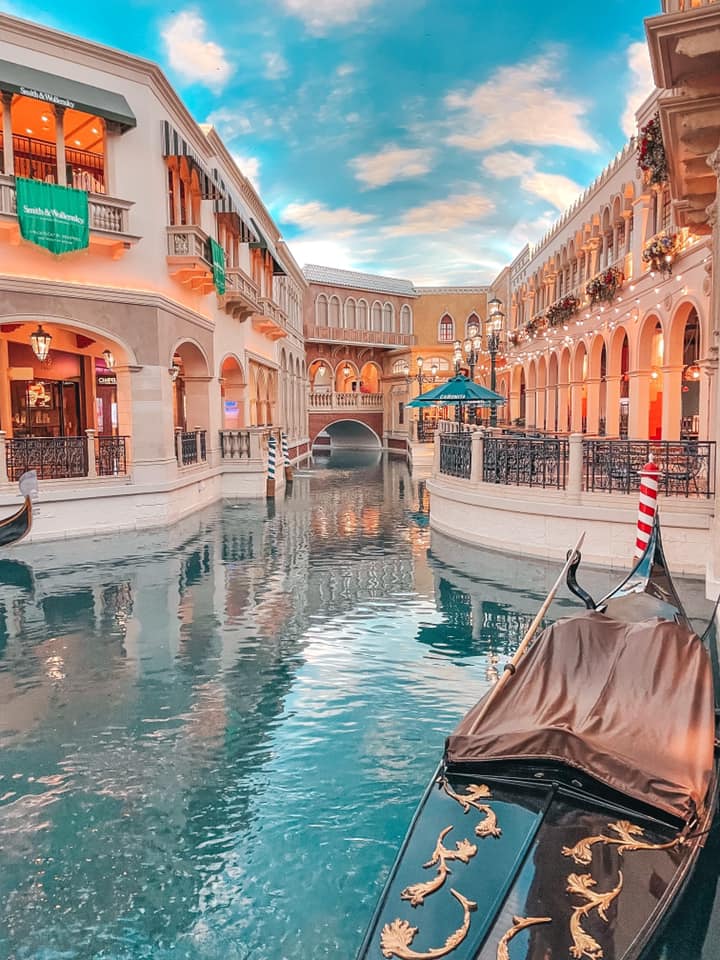 Grand Canal Shoppes at the Venetian in Vegas