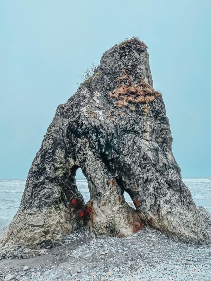 Ruby Beach at Olympic National Park Seattle itinerary