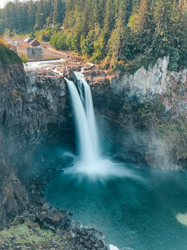 Seattle itinerary Snoqualmie falls upper viewpoint