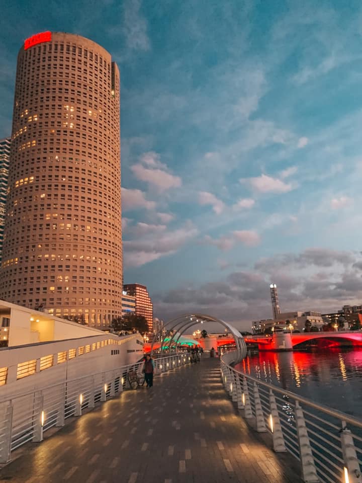 Tampa Riverwalk, one of the best free things to do in Tampa
