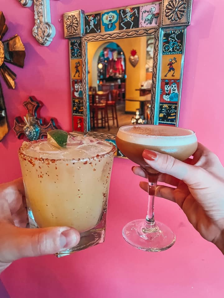 Fun cocktails from Casa Tinas restaurant in Dunedin