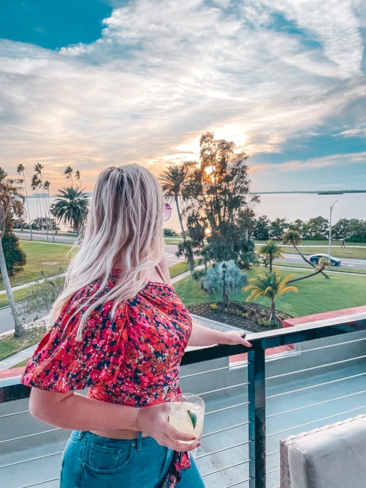 HiFi rooftop in Dunedin sunset views