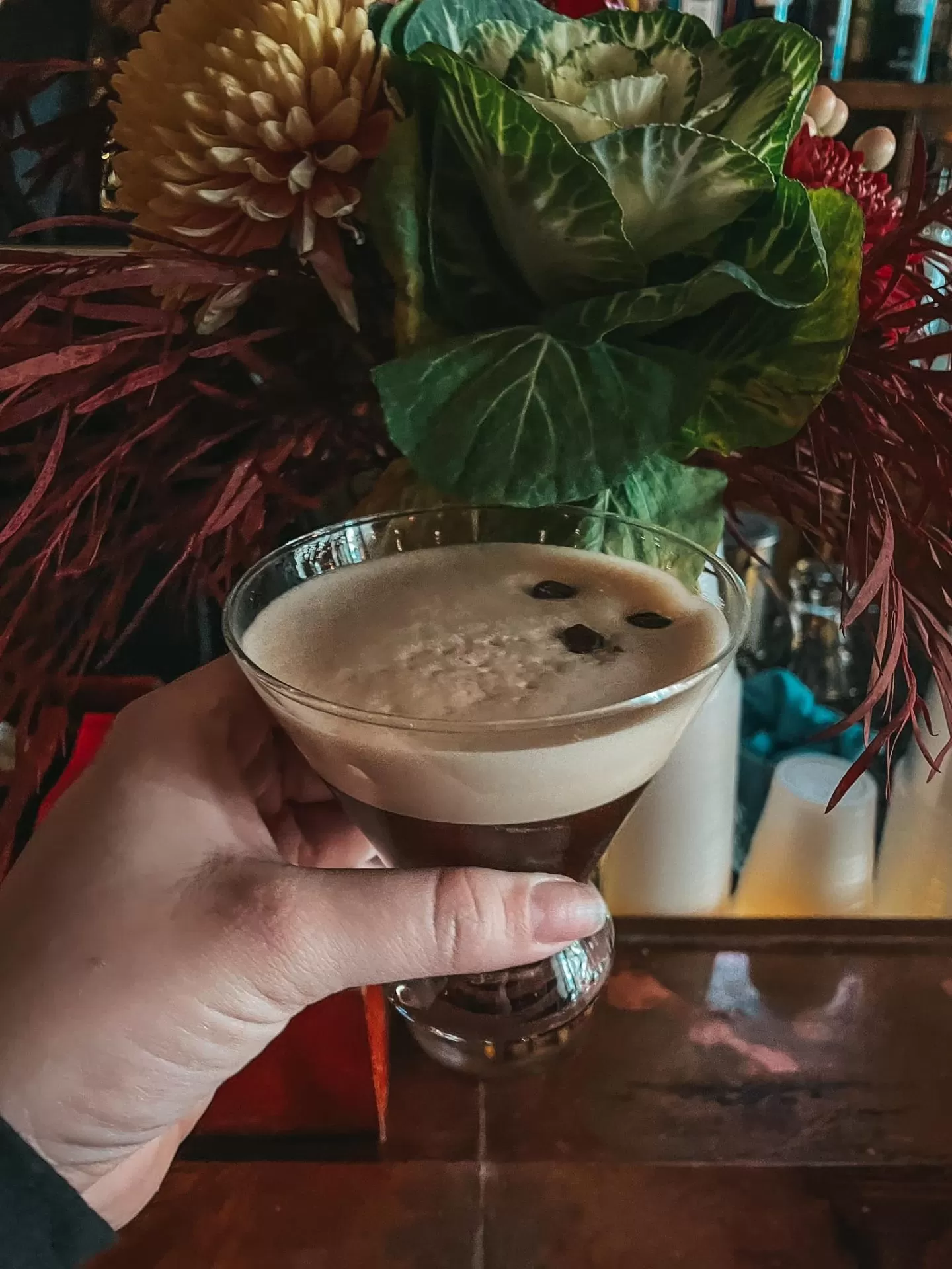 Espresso martini from Mandarin Hide