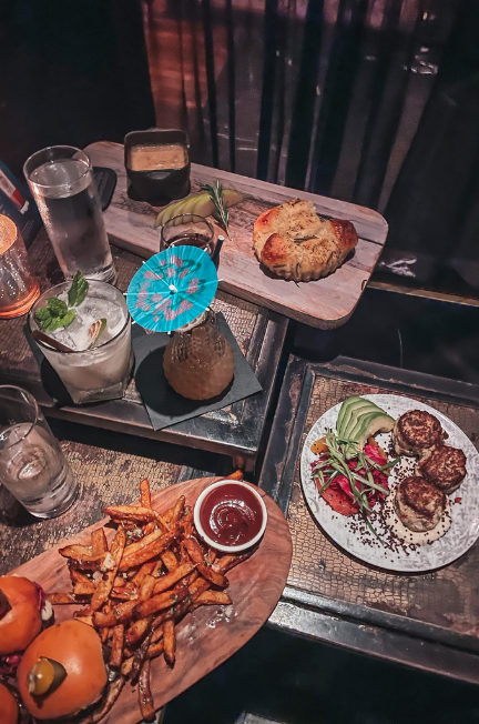 Food and drinks from Ciro's Speakeasy in Tampa