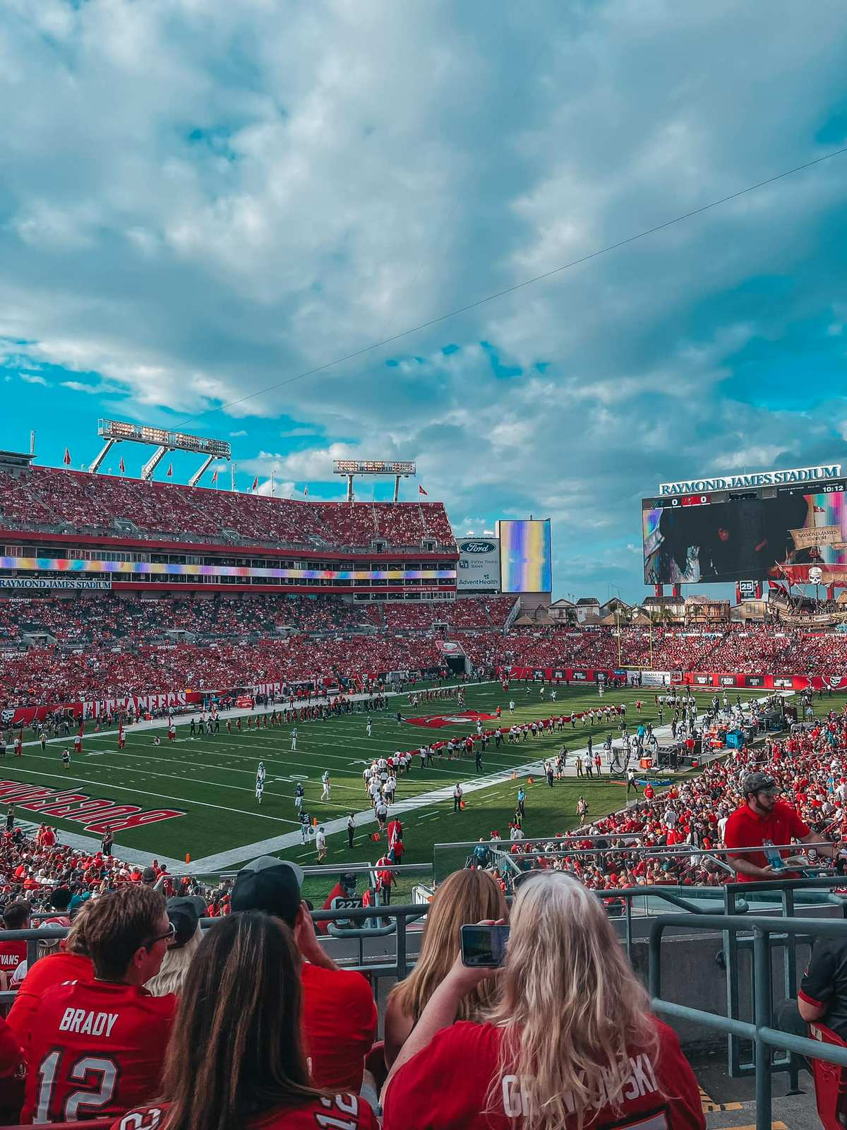 Tampa Bay Bucs Game at Raymond James Stadium