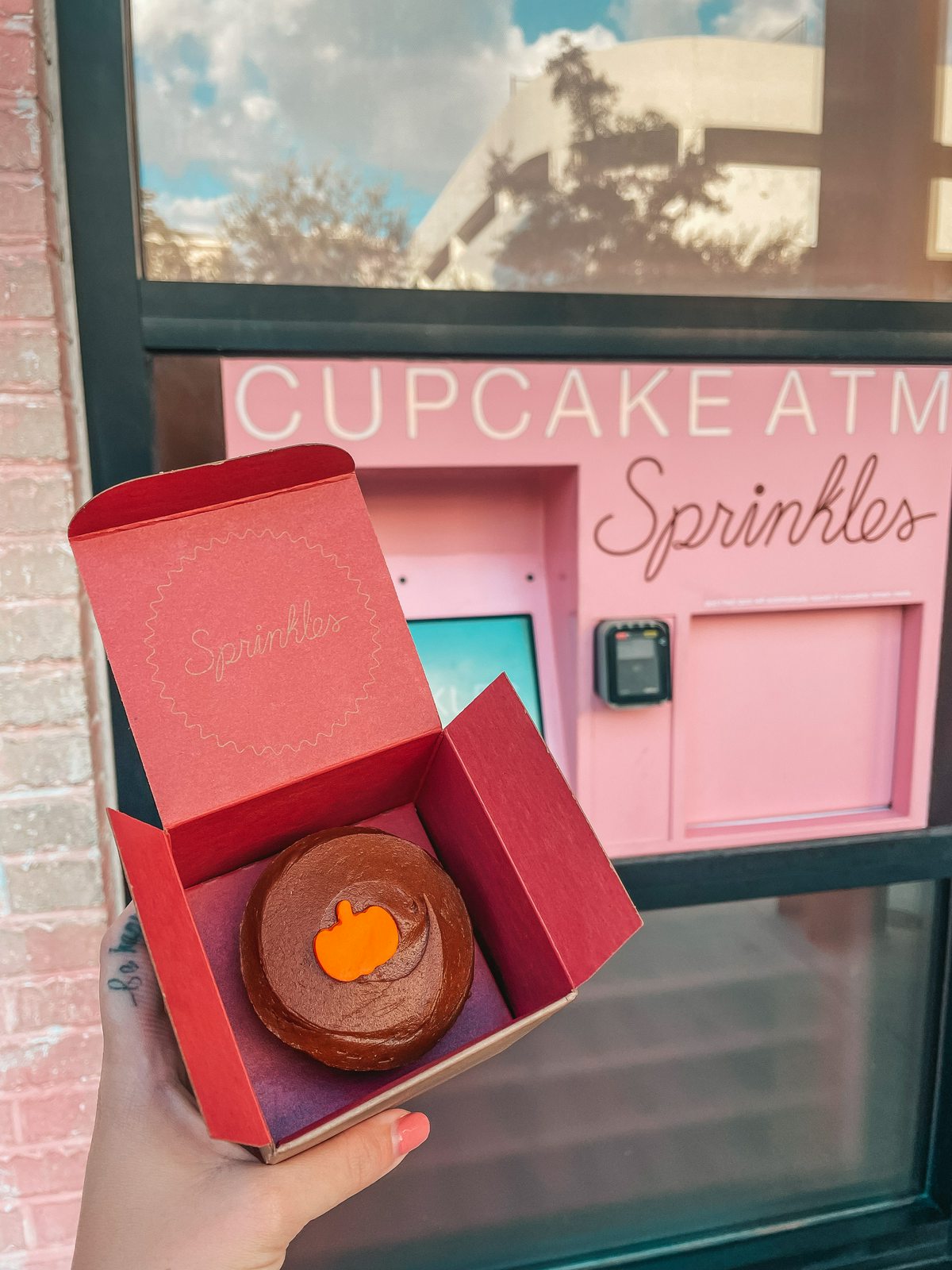 Sprinkles Cupcake ATM in Hyde Park Tampa