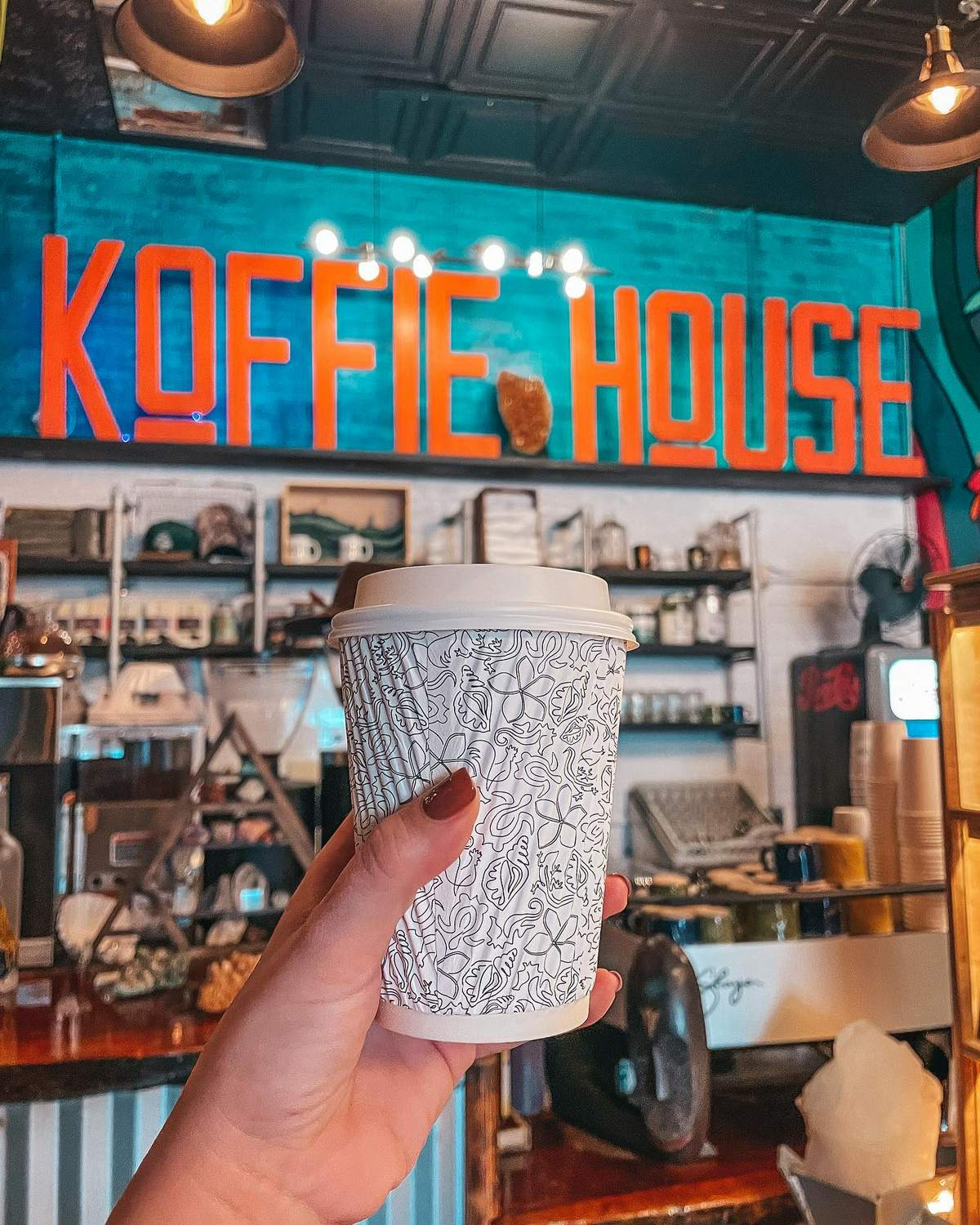 Cappuccino from Koffie House in Key West