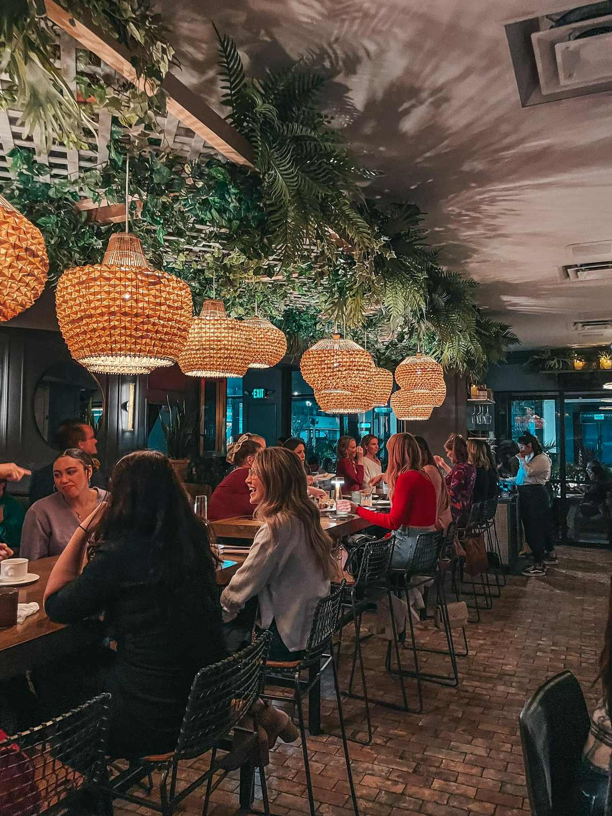 Timpano high top seating area in Hyde Park for date night restaurants