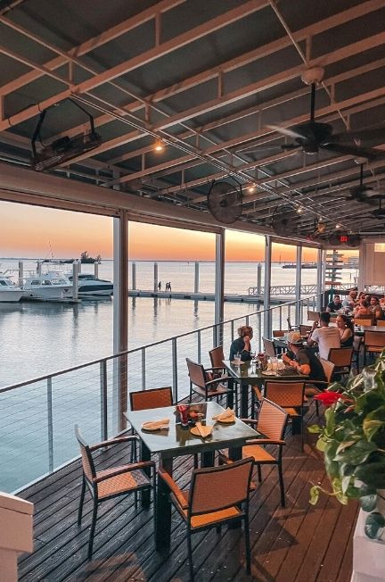 Hula Bay Club restaurant on the water in Tampa