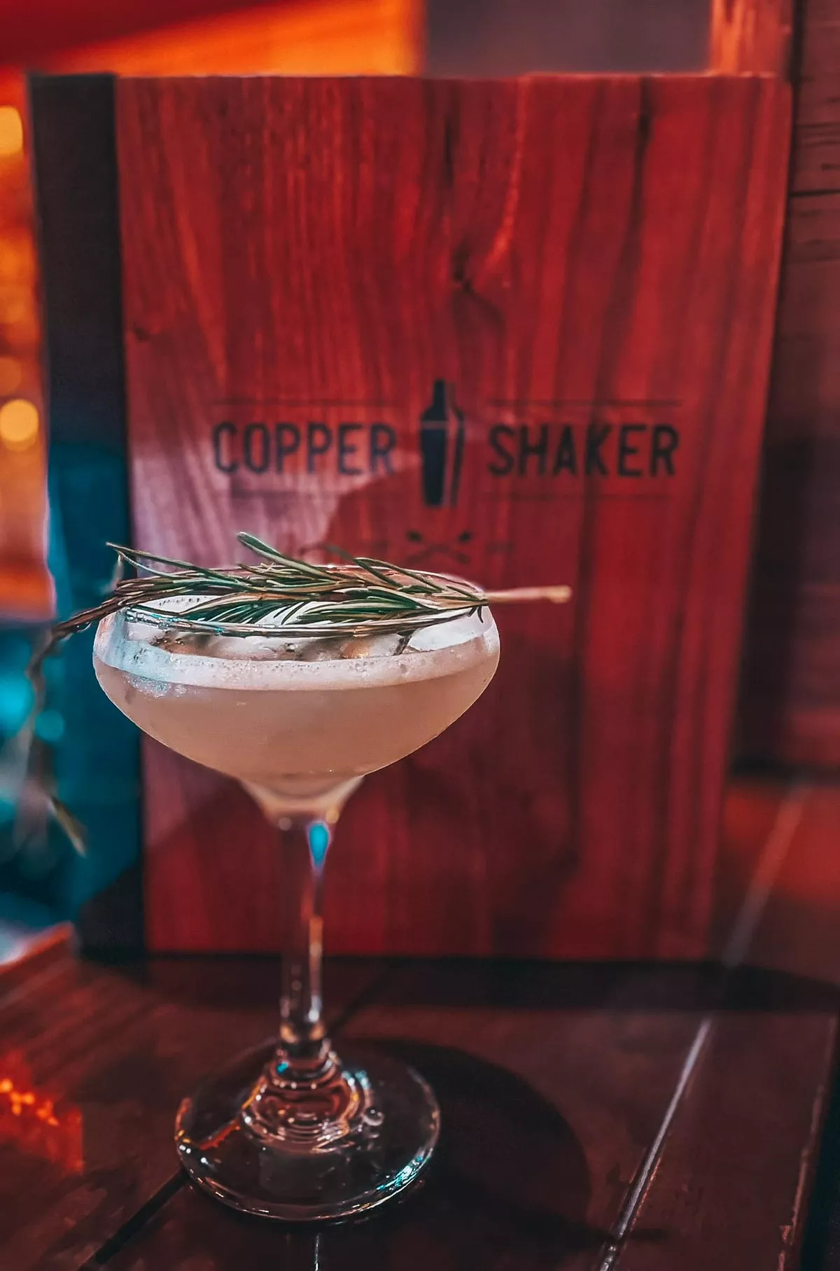 Cocktail from Copper Shaker in Ybor City