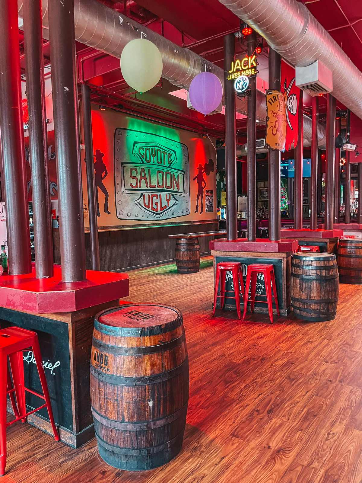 One of the best Ybor City bars, Coyote Ugly Saloon