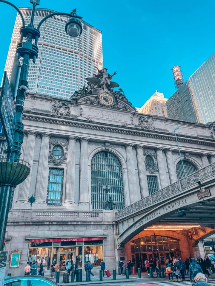 Outside of Grand Central Station in NYC