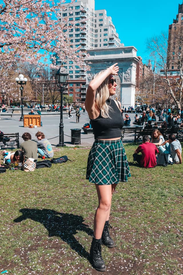 Washington Square park at NYU