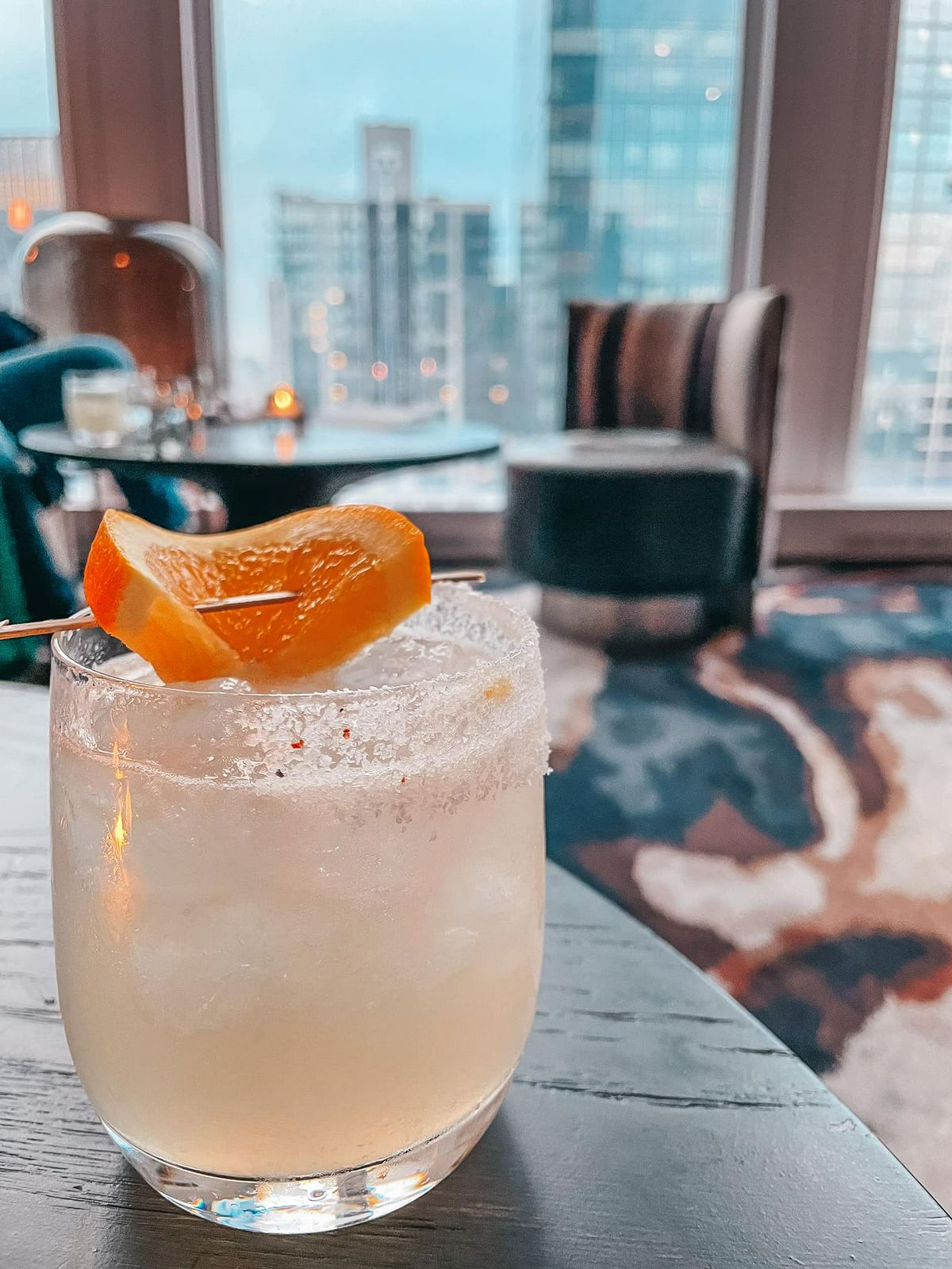 A mezcalita from Electric Lemon restaurant in NYC