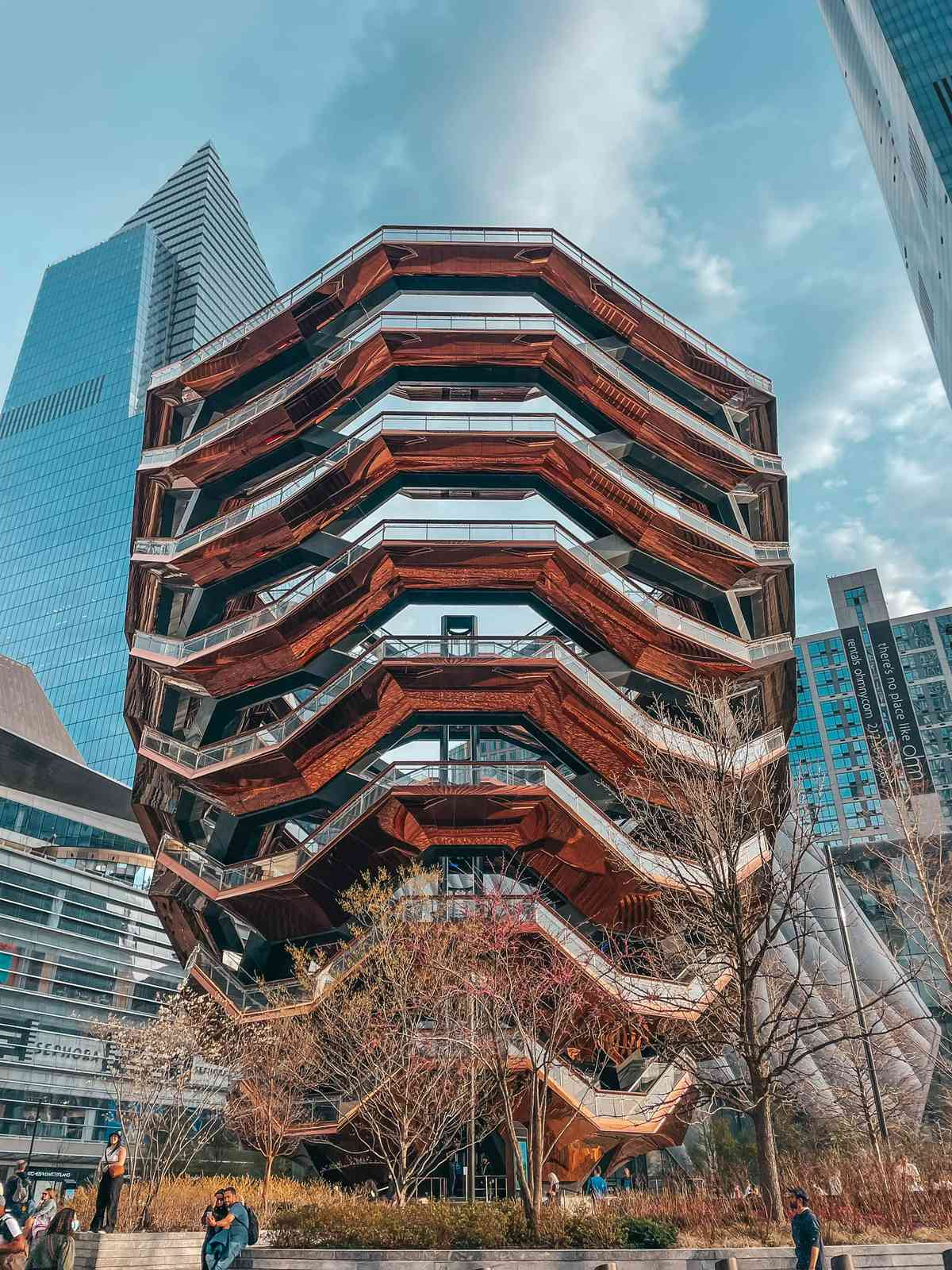 The Vessel at Hudson Yards in NYC
