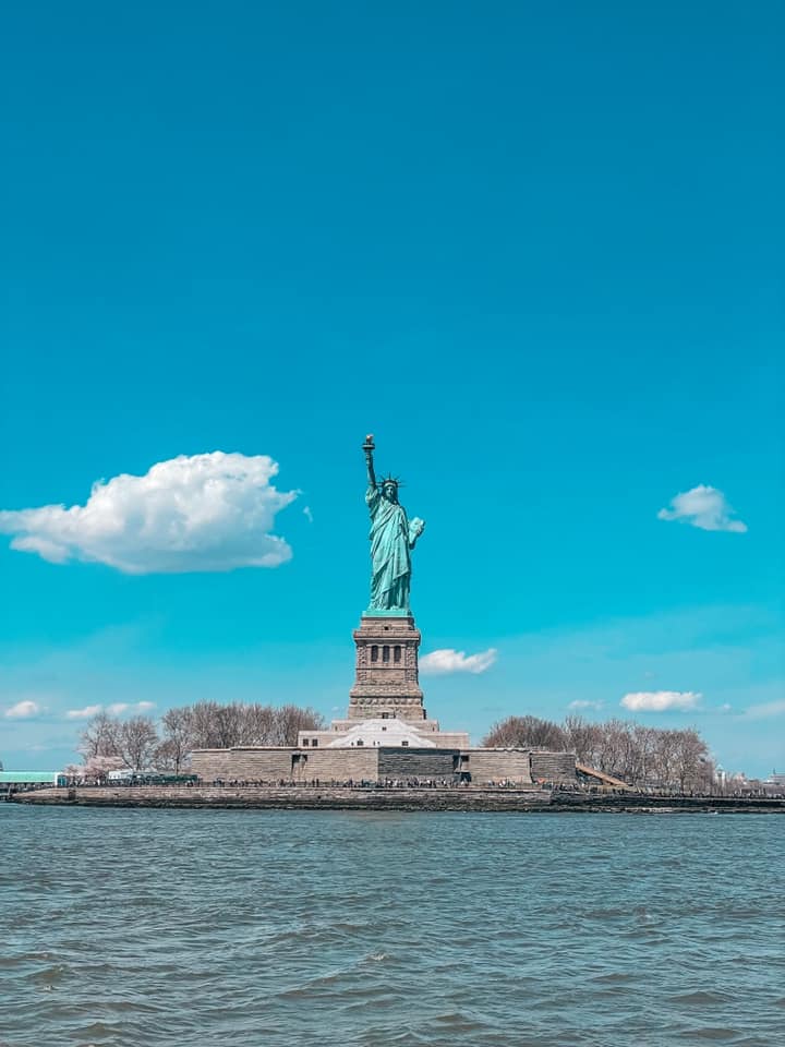 Statue of Liberty view from the ferry