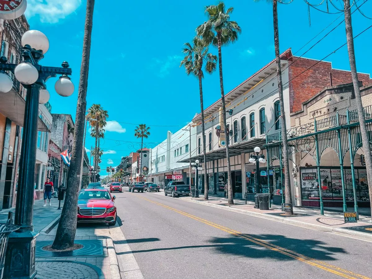 7th Ave in Ybor City Tampa