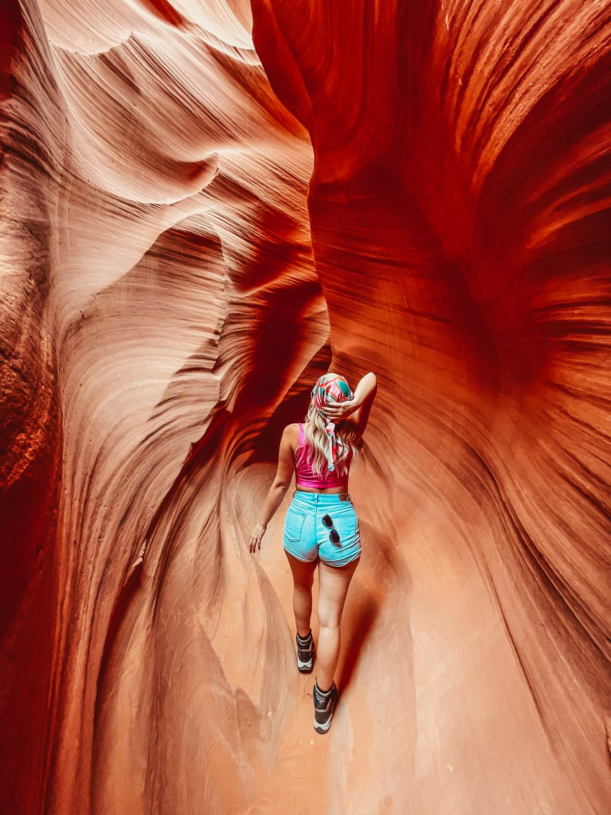 Lower Antelope Canyon in Page Arizona