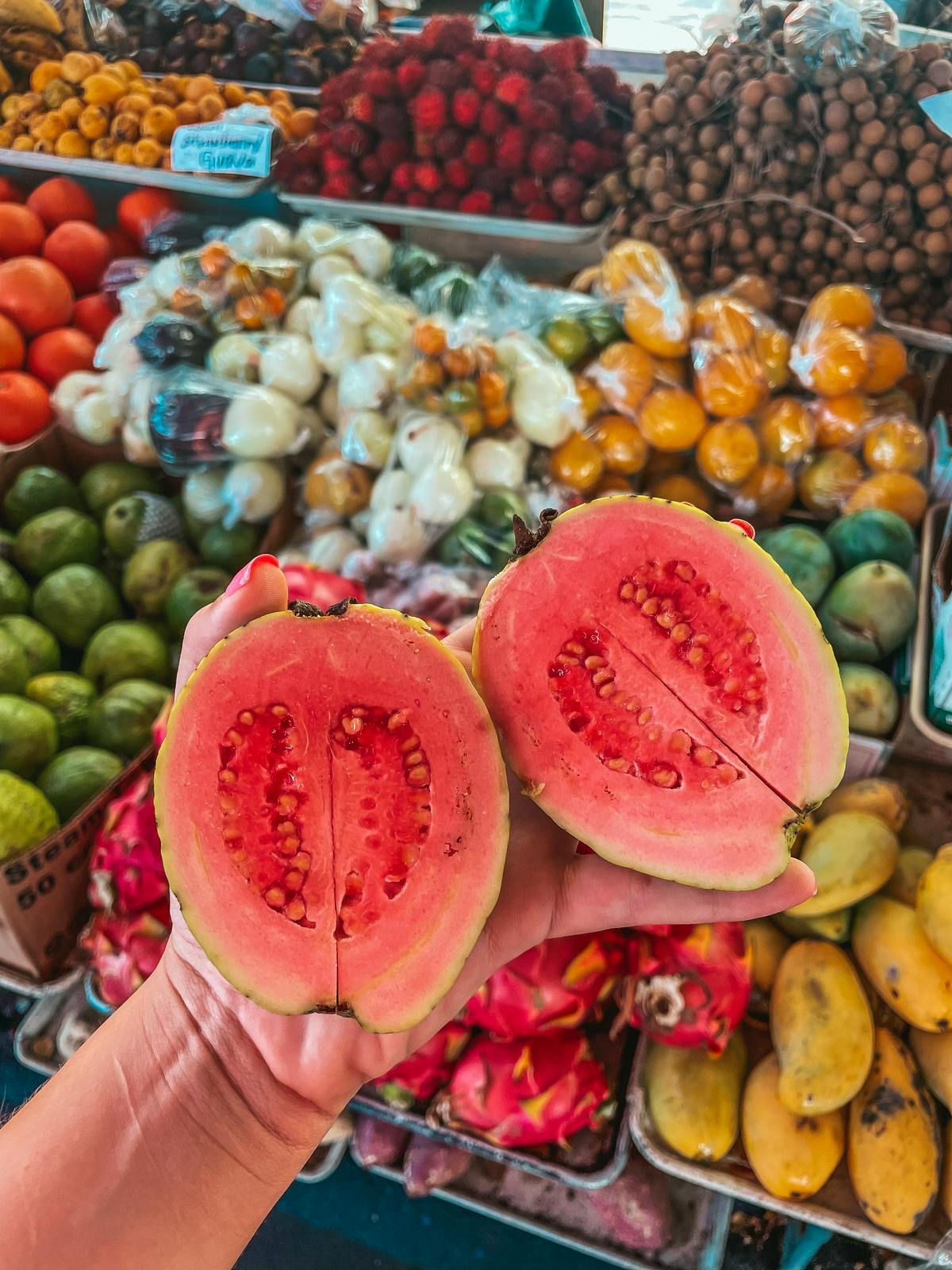 Guava from the Hilo Farmers Market