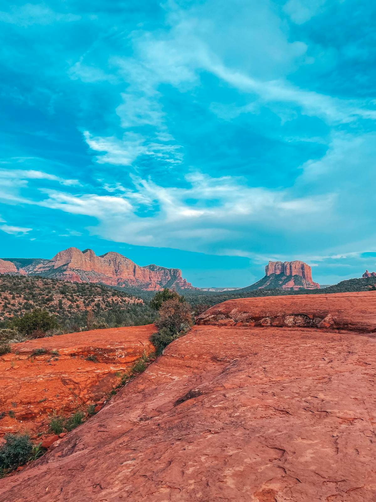 Hiking Cathedral Rock in Sedona Arizona